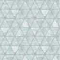 Papier peint vinyle Triangles marron - HEXAGONE - UGEPA
