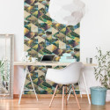 Papier peint Forêt multicolore - FAUX SEMBLANT - Ugepa - L135-04