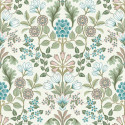 Papier peint intissé à motif Floral vert et rose - ESCAPADE Ugepa