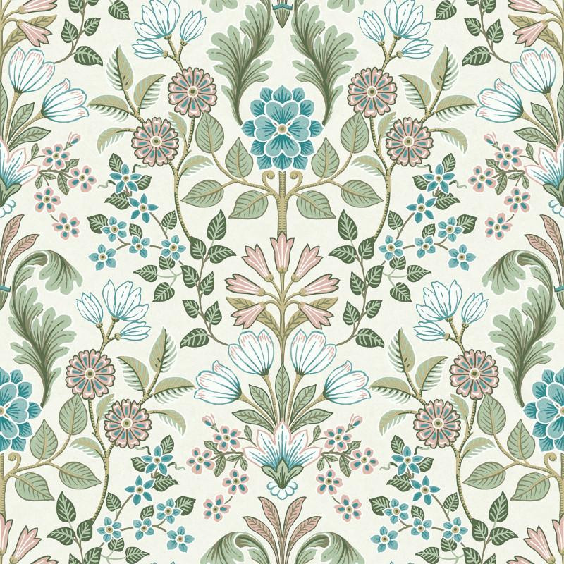 Papier peint Floral vert et rose - ESCAPADE - Ugepa - A41401