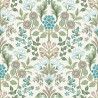 Papier peint intissé à motif Floral vert et rose - ESCAPADE Ugepa