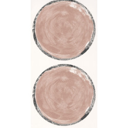 Papier peint Volta rose nude - IDYLLE  - Casadeco - IDYL83814114