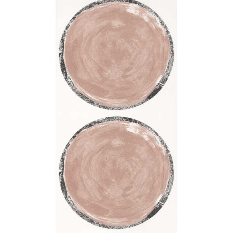 Papier peint Volta rose nude - IDYLLE  - Casadeco - IDYL83814114