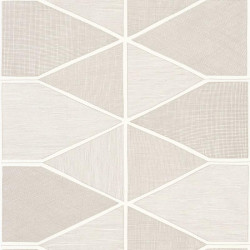 Papier peint Stella Shine blanc et taupe irisé - NOVA - Casadeco - NOVA84180202