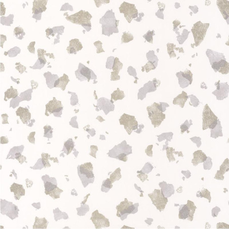 Papier peint Onyx Terrazzo beige - IDYLLE  - Casadeco - IDYL83861224