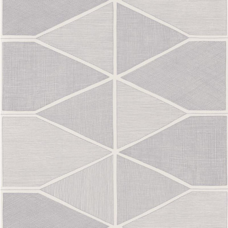 Papier peint Stella Shine blanc, or et argent - NOVA - Casadeco - NOVA84189209