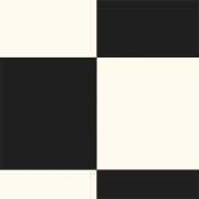 Sol PVC - Echiquier carrelage damier noir et blanc - Iconik Life  - Tarkett - rouleau 4M