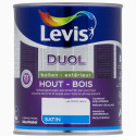Peinture bois extérieur "DUOL" blanc satin - LEVIS