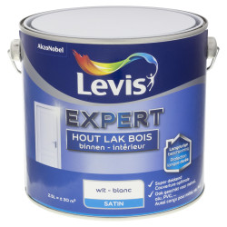 Peinture intérieure spéciale boiserie EXPERT blanche effet mat - 2,5L -  LEVIS