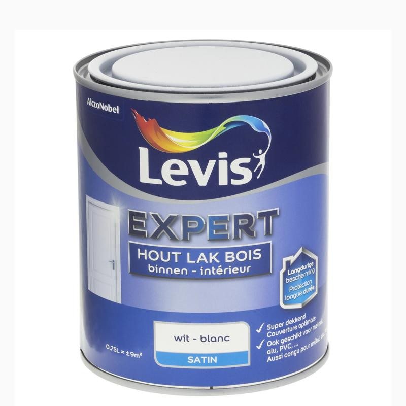 Peinture  EXPERT blanc satin LEVIS