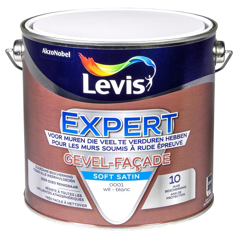 Peinture mur Ambiance Blanc satin 5 L LEVIS