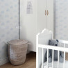 Papier peint enfant Nuages bleu clair et blanc - Little Bandits - ESTA HOME