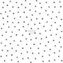 Papier peint Petits Points noir et blanc - LITTLE BANDITS - Esta Home - 138934