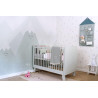 Papier peint mural enfant Montagnes vert menthe - Little Bandits - ESTA HOME