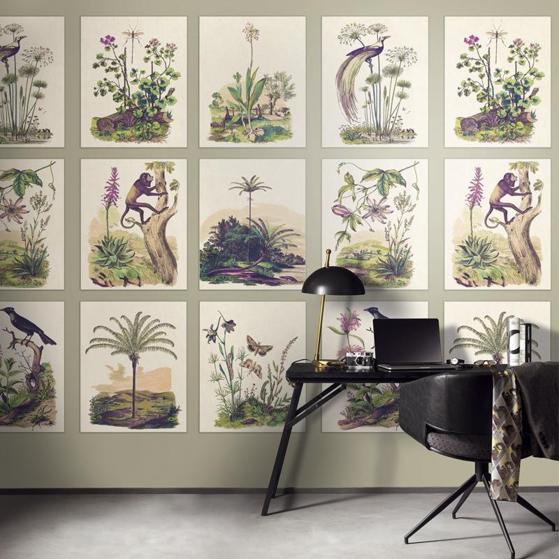 Panoramique Herbarium - ENCYCLOPEDIA - Casadeco - ENCY83341466