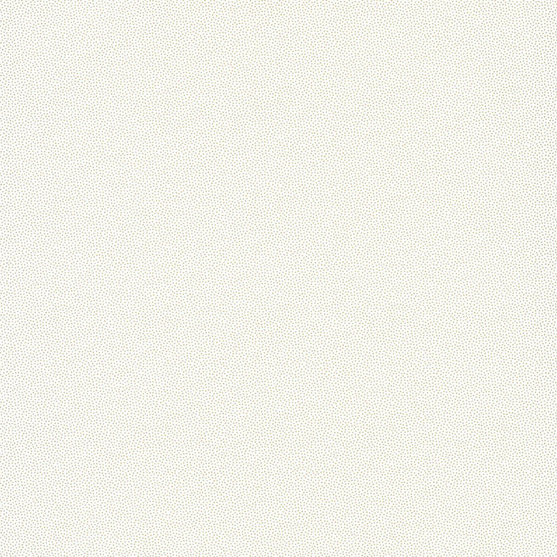 Papier peint points GOMA blanc / Gold - HANAMI - Caselio