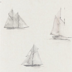 Papier peint Fregate gris - RIVAGE - Casadeco - RIVG 84019219
