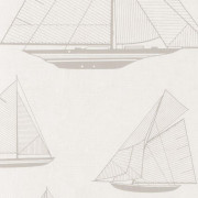Papier peint intissé ARMADA beige - Collection RIVAGE - CASADECO