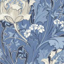 Papier peint intissé JANE bleu - Collection OXFORD - Casadeco