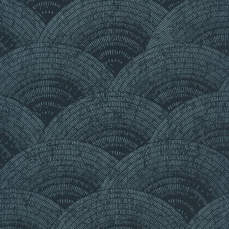Papier peint Walter turquoise irisé  - OXFORD - Casadeco - OXFD84086238