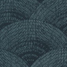 Papier peint intissé walter irisé turquoise - Collection OXFORD - Casadeco