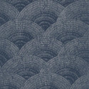 Papier peint intissé walter bleu marine - Collection OXFORD - Casadeco