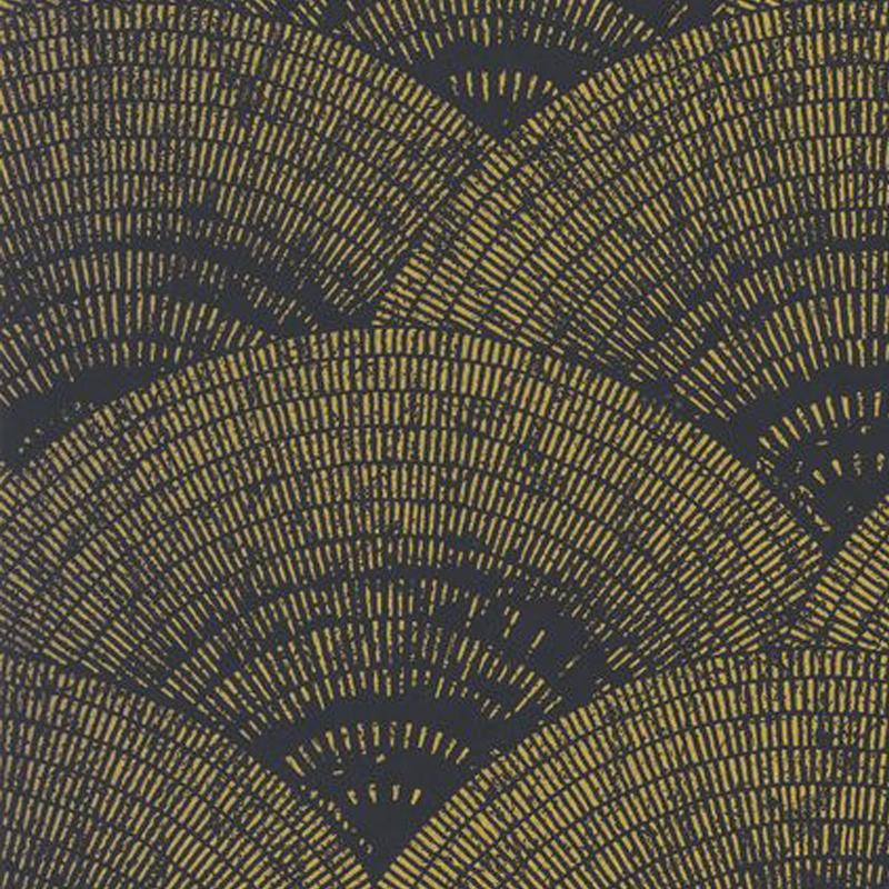 Papier peint intissé walter taupe argent - Collection OXFORD - Casadeco