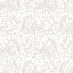Papier peint Elisabeth blanc - OXFORD - Casadeco - OXFD84110208