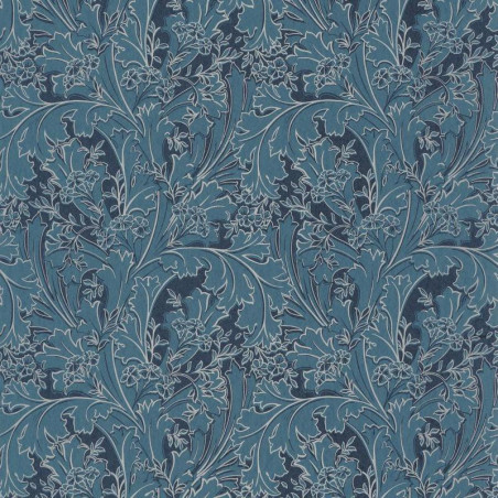 Papier peint intissé Elisabeth bleu - Collection OXFORD - Casadeco