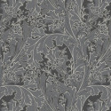 Papier peint intissé Elisabeth noir - Collection OXFORD - Casadeco
