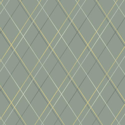Papier peint Oliver kaki - OXFORD - Casadeco - OXFD84137313