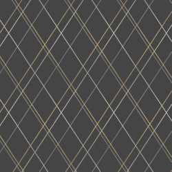 Papier peint Oliver noir - OXFORD - Casadeco - OXFD84139529