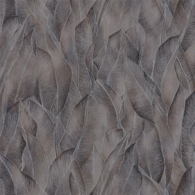 Papier peint Amazone taupe - RIO MADEIRA - Casamance - 74280272