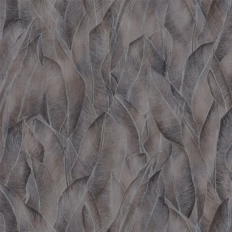 Papier peint Amazone taupe - RIO MADEIRA - Casamance - 74280272