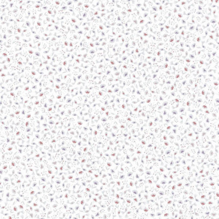 Papier peint Bloom Baby Bloom gris - GIRL POWER - Caselio - GPR100765215