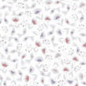 Papier peint intissé BLOOM BABY BLOOM gris - Collection GIRL POWER - CASELIO