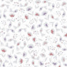 Papier peint intissé BLOOM BABY BLOOM gris - Collection GIRL POWER - CASELIO