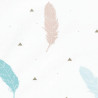 Papier peint intissé BOHO bleu - Collection GIRL POWER - CASELIO