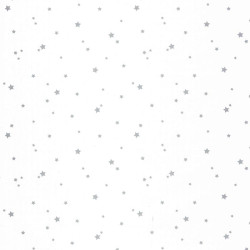 Papier peint You're My Star argent - GIRL POWER - Caselio - GPR100809909
