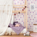 Papier peint intissé  shine bright like a diamond mauve - Collection GIRL POWER - CASELIO