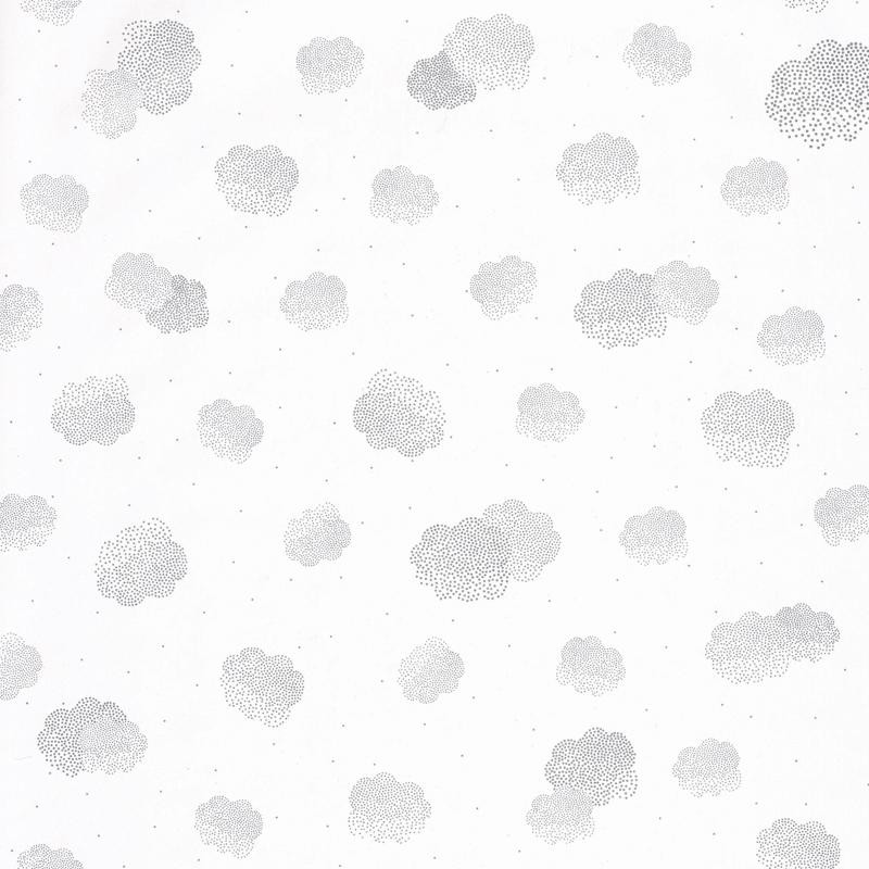 Papier peint Head In The Clouds argent - GIRL POWER - Caselio - GPR100859910