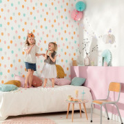 Papier peint Party Time multicouleurs - GIRL POWER - Caselio - GPR100862818