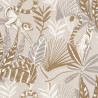 Papier peint Madagascar beige et doré - L'ODYSSEE - Caselio OYS101401010