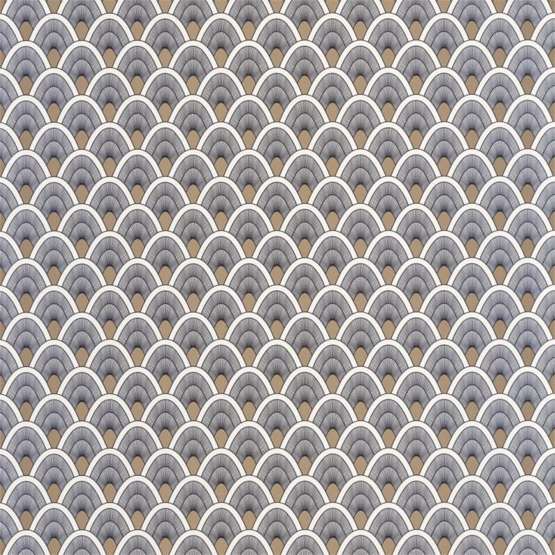 Papier peint Mayotte noir et doré - L'ODYSSEE - Caselio OYS101459128