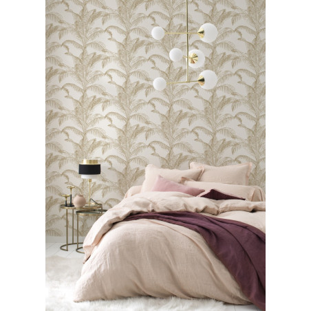 Papier peint 406818 PALOMA palmes dorées - Rasch Papier peint 406818 PALOMA palmes dorées - Rasch