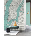 Panoramique NEW YORK CITY bleu - Beauty Full Image par Casadeco