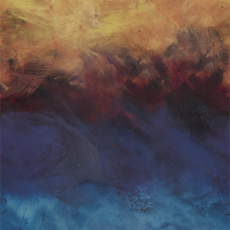 Panoramique SUNSET cuivre bleu - Beauty Full Image par Casadeco