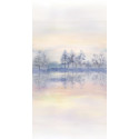 Panoramique Iris REFLET parme - Beauty Full Image par Caselio