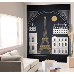 Panoramique Scarlett By Night noir - BEAUTY FULL IMAGE  - Caselio - BFI100529899