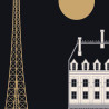 Panoramique SCARLETT BY NIGHT noir - Beauty Full Image par Caselio